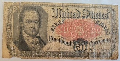 1875 Fractional 50 Cents Cent 5th Issue FR.1381 - Image 1 of 4