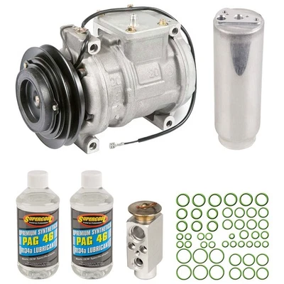 OEM AC Compressor w/ A/C Repair Kit For Porscge 928 1993 1994 1995 Foto 1 de 4