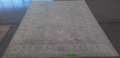 LIGHT BLUE / IVORY 8'-0" x 10'-0" Stained Rug Reduced Price 1172781515 MHJ415A-8 - Image 1 of 4