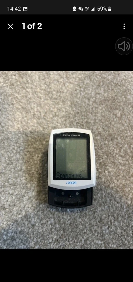 Giant Neos ANT+ Digital Computer in White - Image 1 of 2