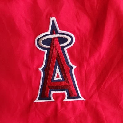 Chaqueta cortavientos vintage MLB Anaheim Angels talla MED ligera Foto 1 de 4
