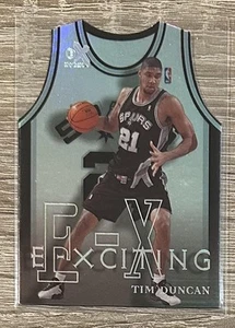 1999-00 E-X #7XCT Tim Duncan X - E-Xciting - Picture 1 of 2
