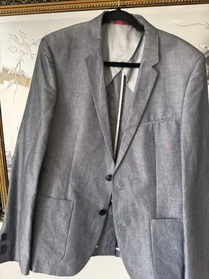 Men Hugo Boss Sports Blazer Size L 42 R Eu 52 Excellent Condition Authentic Rare - Image 1 of 4