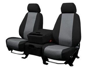 CalTrend Car Seat Covers Fit Nissan Frontier 2022-2025 Charcoal DuraPlus Custom - Picture 1 of 4