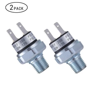170-200 PSI Air Pressure Switch 1/4" NPT 12V/24V for Air Compressor & Horn - Bild 1 von 4