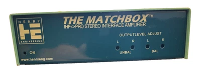 Henry Engineering (HE) The Matchbox  - IHF Pro Stereo Interface Amplifier - Image 1 of 4