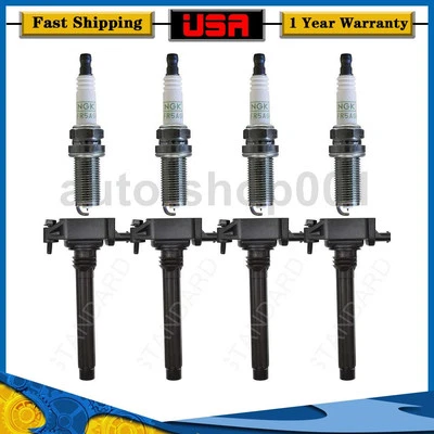 8 катушек зажигания свечи зажигания подходят для Dodge Dart 2,0 л 2015 2013 2014 2016 - Изображение 1 из 4