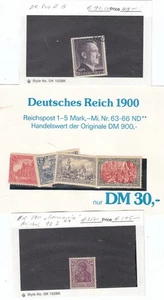Germany Mint Collection High CV circa 1900 and 1940s - Picture 1 of 4