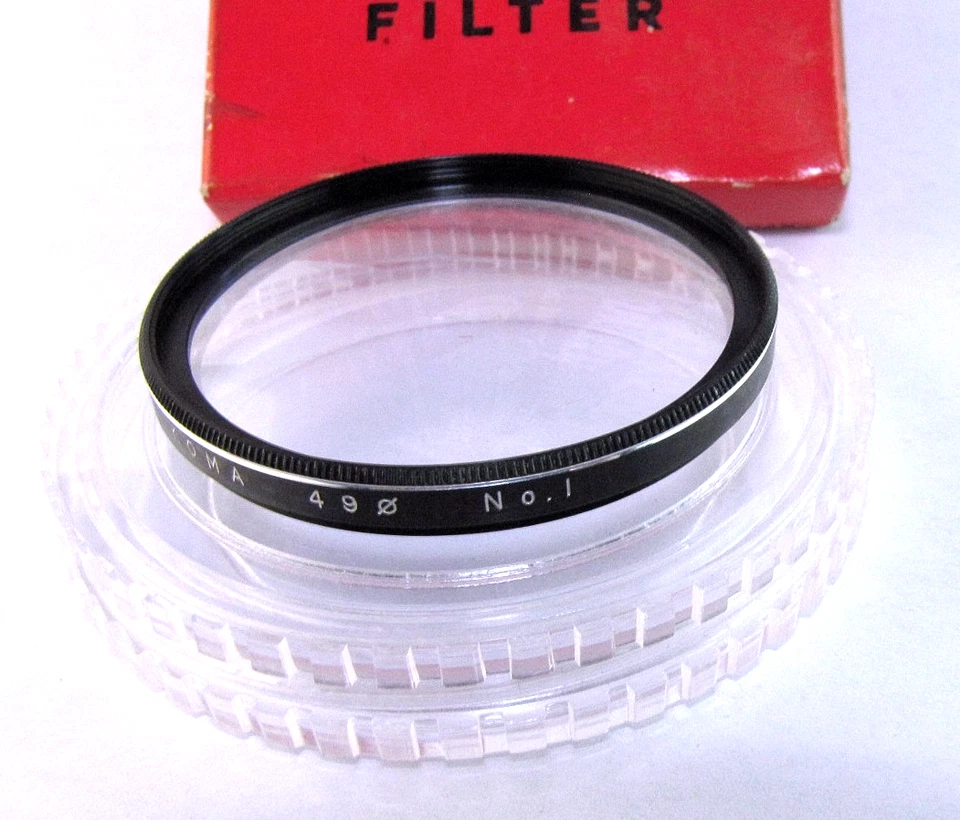 Koma 49mm Photo Filter #1 Close-Up Vintage Kowa Flex E Kowaflex Brand JAPAN +Box - Image 1 of 4