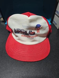 Vintage Rare 1970's Halliburton Oil Hat - Picture 1 of 6