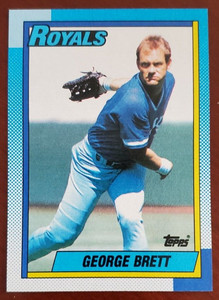 **GEORGE BRETT** 1990 Topps #60 - Kansas City Royals!!  HOF!!