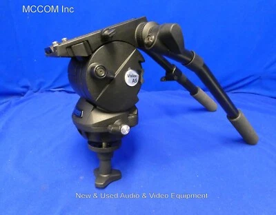 Vinten Vision 8AS Fluid Head w/ 2 handles, quick release plate, capacity 30 lbs - Image 1 of 4
