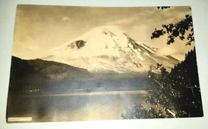 Foto de plata en gel Mount St. Helens 1923 de Asahel Curtis. Northern Pacific RR - Imagen 1 de 12