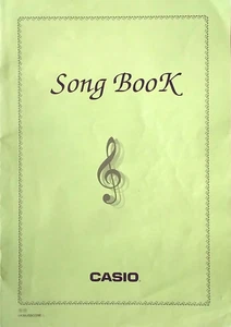 Original Casio Song Music Book for LK-30 Lighting Keyboard 80 Songs 80 Page LK30 - Picture 1 of 3
