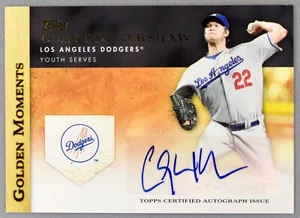 2012 Topps Golden Moments Auto Clayton Kershaw #GMA-CK (AU) Dodgers Legend - Picture 1 of 3