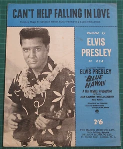 Elvis Presley - Can't Help Falling In Love - Weiss, Peretti, Creatore - 1961 - Picture 1 of 4