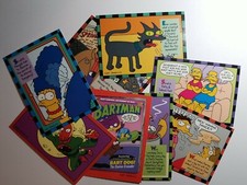94 THE SIMPSONS TRADING CARDS, PICK YOUR CARDS TO COMPLETE YOUR SET **UPDATED**