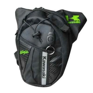 Borsello Kawasaki moto da gamba bici  trekking borsa viaggio - Foto 1 di 8