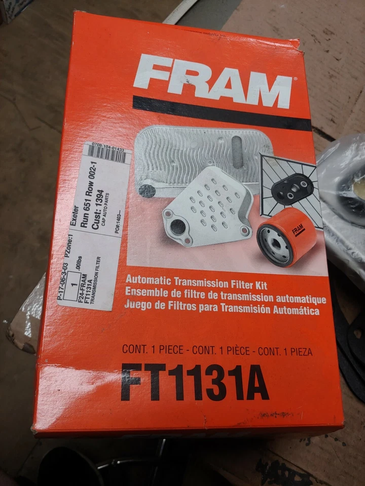 Fram Filter Auto Trans Filter kit  FT1131A #4839 - Image 1 of 3
