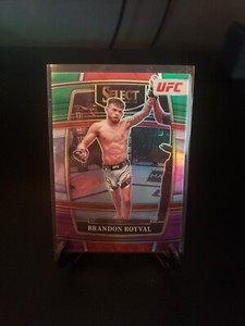 Brandon Royval 2022 Select UFC Green White Purple Prizm