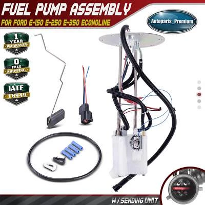Fuel Pump Assembly for Ford E-150 Econoline 92-96 E-250 E-350 Club Wagon Rear - Image 1 of 4