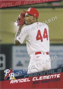 2024 Palm Beach Cardinals Randel Clemente Cardinals RC Rookie Minor Card - Bild 1 von 1