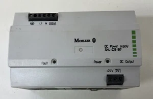 MOELLER POWER SUPPLY SN4-025-B17 115/230V IN, 24V OUT - Picture 1 of 6