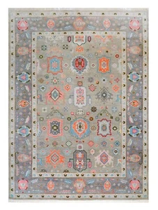 Oushak Hand Knotted 5x8, 8x10, Area Rug Carpet for Home, Bedroom, Living Room - Picture 1 of 7