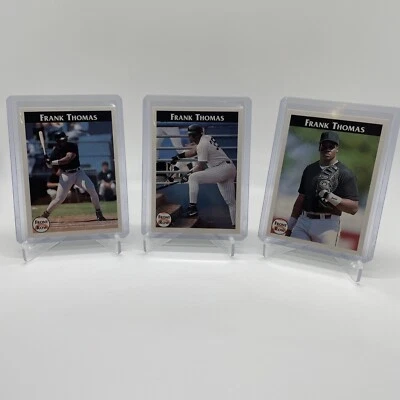 1992 Front Row Frank Thomas 7-card set #/30000 COA Chicago White Sox HOF - Image 1 of 4