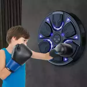 Music Boxing Machine Music Boxing Puncher Wall Mounted Boxing Training Exercise - Picture 1 of 13