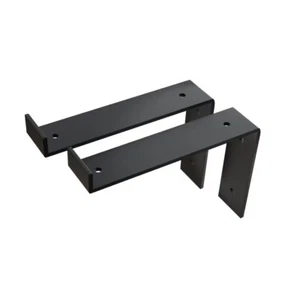 Metal Shelf Brackets Heavy Duty Industrial Modern Floating Shelving Iron Bracket - Picture 1 of 5