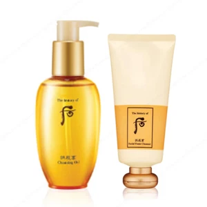 The History of Whoo Gongjinhyang Cleansing Oil 200ml & Foam Cleanser 180ml - Picture 1 of 15