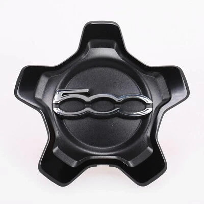 1 COPPETTA COPRIMOZZO 500X 334 Formato BORCHIA Cerchio in Lega Black Free Ship - Immagine 1 di 3