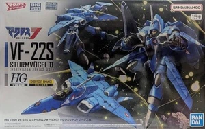 BANDAI MODEL KIT HG 1/100 MACROSS 7 VF-22S STURMVO (Free international shipping) - Picture 1 of 6