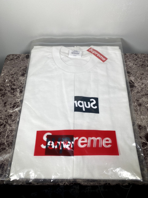 Comme des Garçons Pre-Owned Supreme 2018 Logo Hoodie