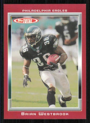 2006 Topps Total Red #367 Brian Westbrook - Image 1 of 2