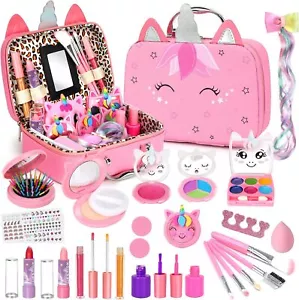 Kids Washable Makeup Girls Toys - Kit for Make up Set Real... - Picture 1 of 7