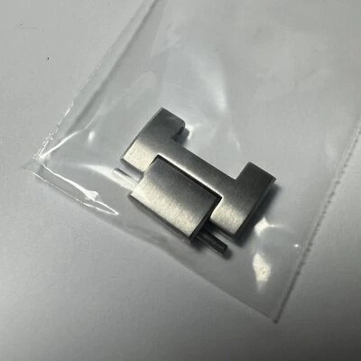 IWC Rare used steel link for bracelet with pusher Foto 1 de 2