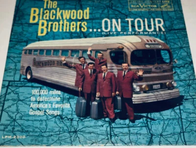 The Blackwood Brothers On Tour Southern Gospel музыкальная пластинка 22B - Изображение 1 из 4