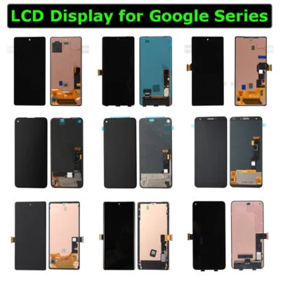 LCD Screen Display Digitizer For Google Pixel 9 Pro 7 8 Pro 6 5A 4A 5G 3A 4 Lot - Image 1 of 4