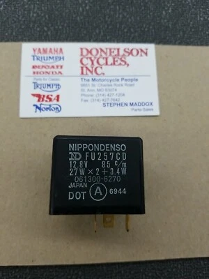 Relé intermitente Yamaha N.O.S Srx250 1987 2nv-83350-00-00 Foto 1 de 4