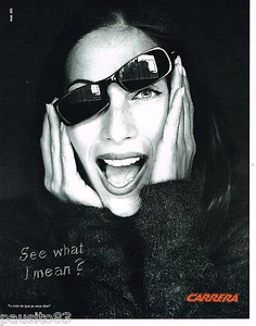 PUBLICITE ADVERTISING 065  2000  CARRERA   lunettes solaires - Picture 1 of 1
