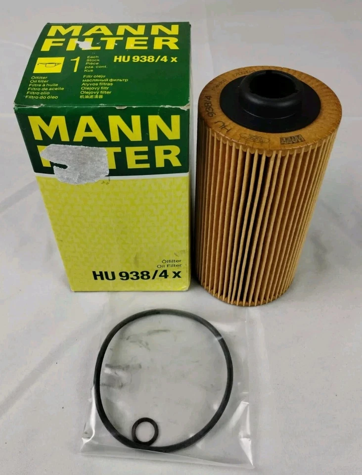 Масляный фильтр двигателя BMW MANN HU 938/4 X - Изображение 1 из 4