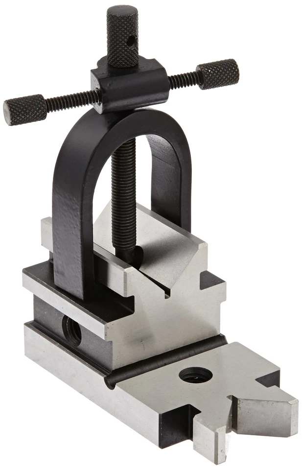 Fowler 52-475-050-0 All-Angle V-Block and Clamp with 1.3125" Capacity