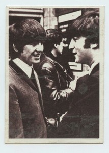 The Beatles 1964 Topps Movie A Hard Day’s Night Trading Card No. 5