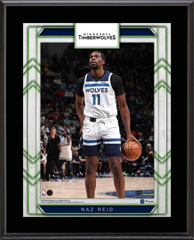 Naz Reid Minnesota Timberwolves 10.5" x 13" Player Plaque Cover