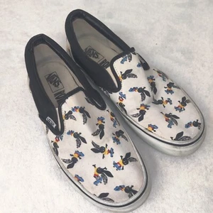 US 9 Vans X Rollicking Low Cut Sneakers White Skating Rabbit Shoes - Picture 1 of 8