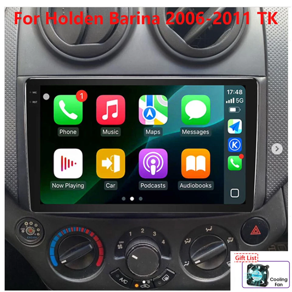 4-64G Wireles Carplay For Chevrolet Aveo 2006-2010 Android Car Stereo Radio WIFI - Image 1 of 4