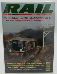 Collectable Rail Magazine February 22-March 7 1990 No.115 The Man With Appeal ⭐⭐ - Bild 1 von 2