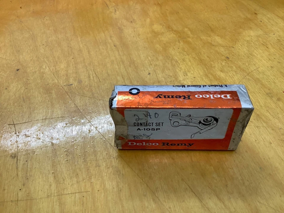 PACKARD & NASH 1955-56 -AC DELCO# A-105P; PUNTOS DE ENCENDIDO DE CALIDAD PREMIUM; NUEVO Foto 1 de 1
